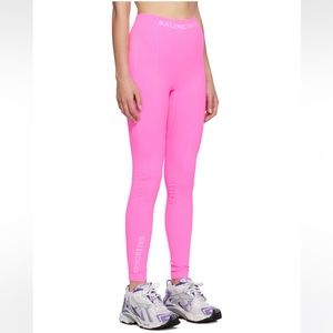 Balenciaga Pink Athletic Leggings